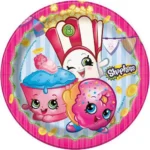Shopkins  6.87" Plate - 8 Count (Party Supplies)
