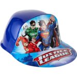 Justice League Vacuform Hat Single - 1 Count (Party Supplies, Party Favors) {DC}