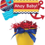 Ahoy Matey! Centerpiece Sticks - 3 Piece Count (Party Supplies)