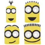 Despicable Me Paper Party Masks - 8 Count (Party Supplies, Party Favors)