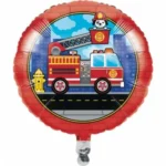 Flaming Fire 18" Foil Balloon - 1 Count (Party Supplies) {Creative Converting}