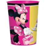 Minnie Mouse Happy Helpers Plastic 16oz Cup - 1 Count (Party Supplies)